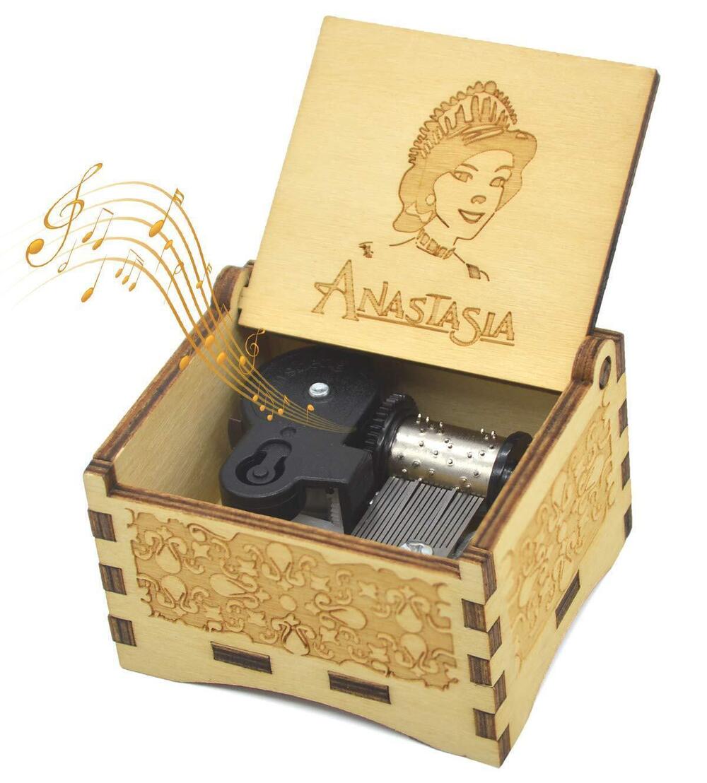 1908 Anastasia Music Box Wind-up Mechanism Unique Gifts/Collections